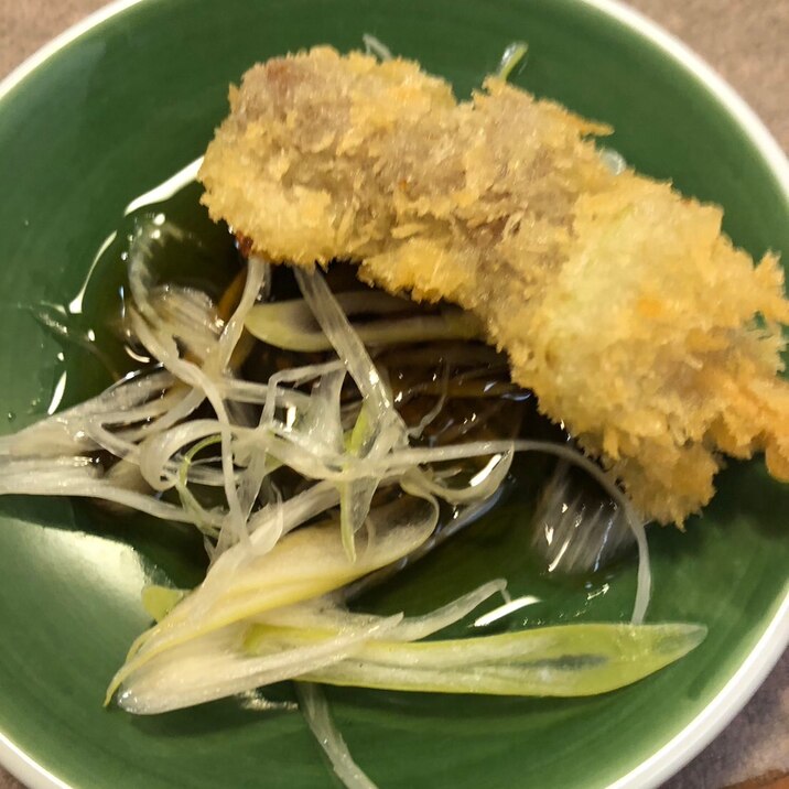 串のカツ揚げ